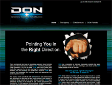 Tablet Screenshot of donnow.com